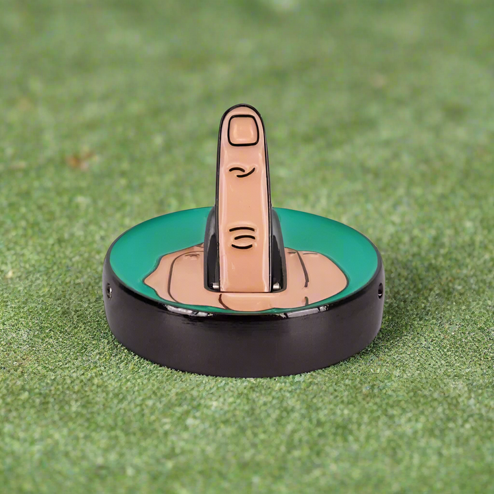Ultimate Middle Finger Golf Ball Marker w/ Magnetic Hat Clip
