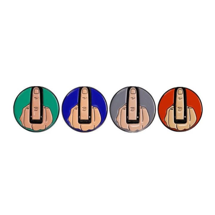 Ultimate Middle Finger Golf Ball Marker w/ Magnetic Hat Clip