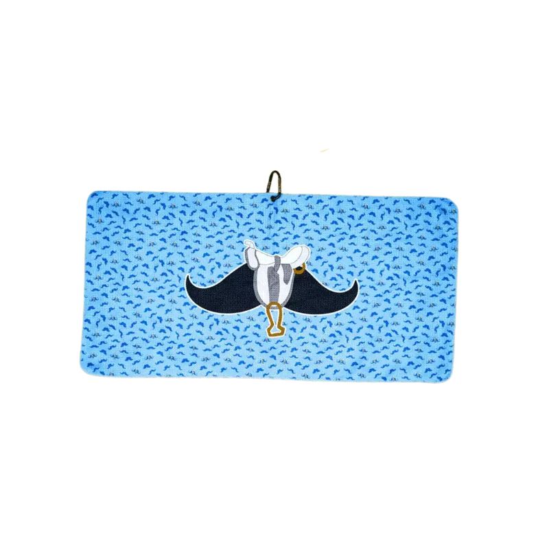 Mustache Ride Towel