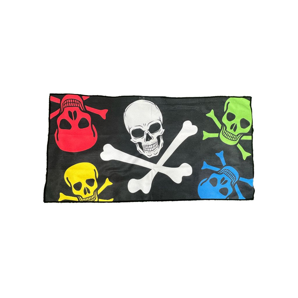 Skull and Crossbones Players Towel