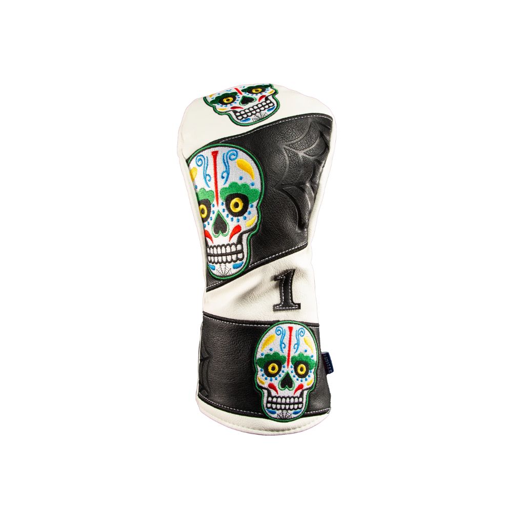Sugar Skull with Web Driver Headcover