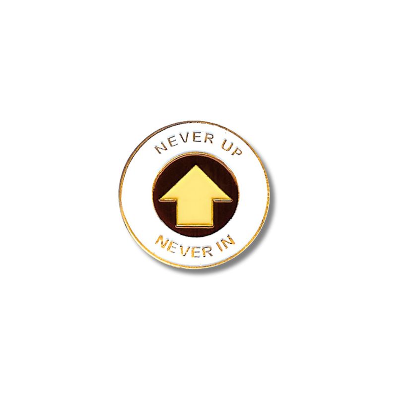 Never Up Metal Ball Marker