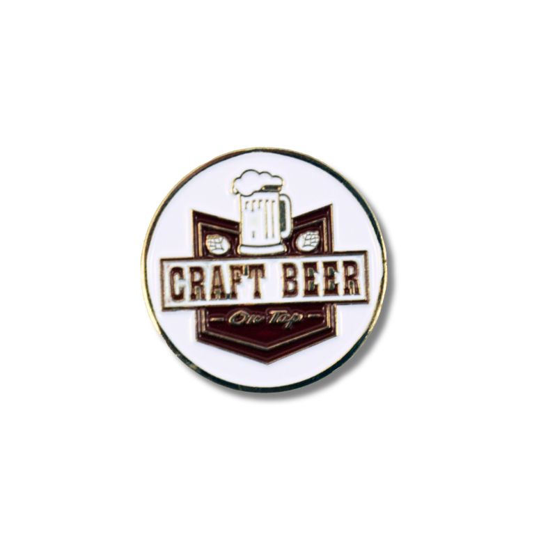 Craft Beer Metal Ball Marker