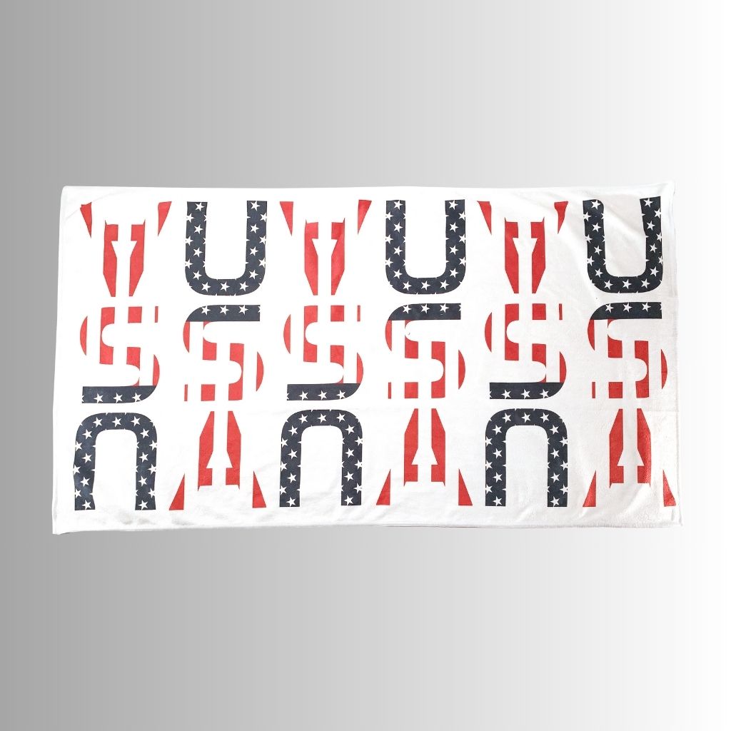 USA "Stripes" Microfiber Player's Towel