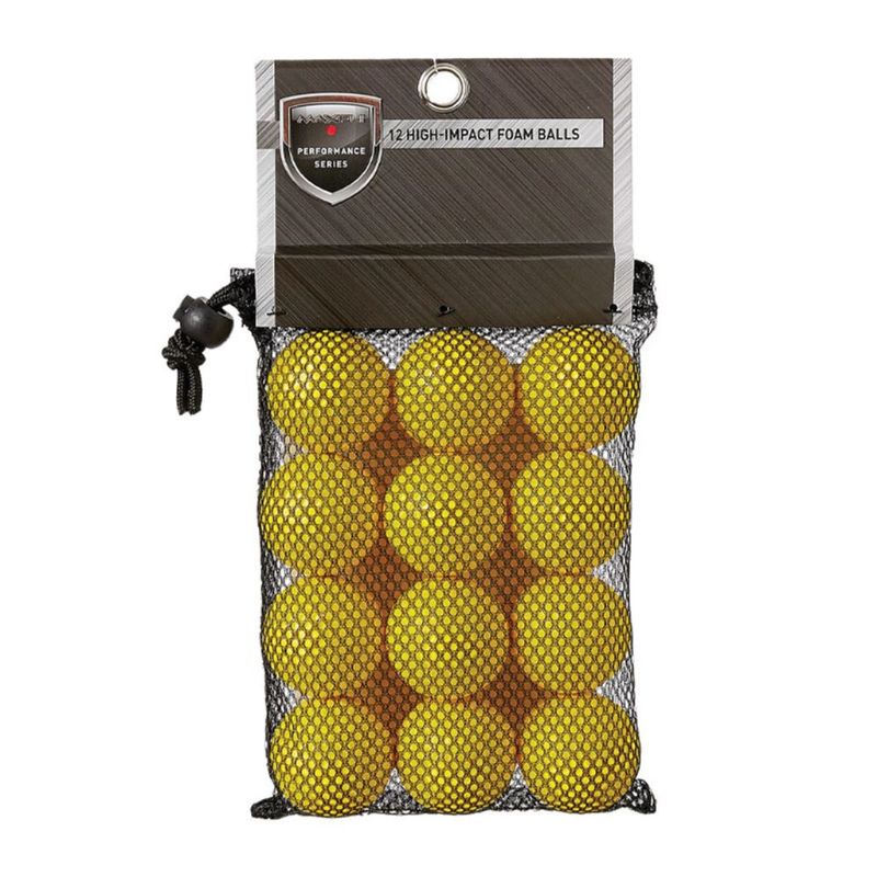 Performance Series High-Impact Foam Practice Balls - 12-Pack