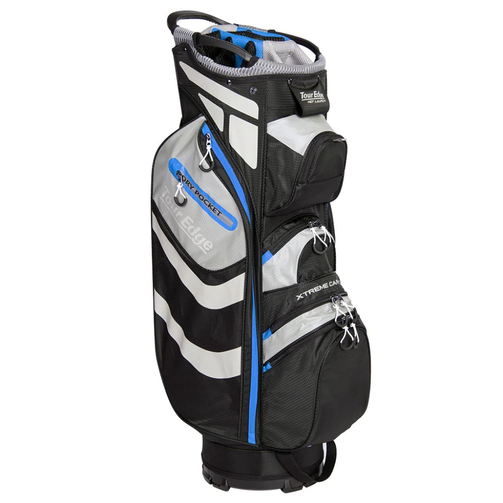 Hot Launch Xtreme 5.0 Cart Bag - Black/Blue