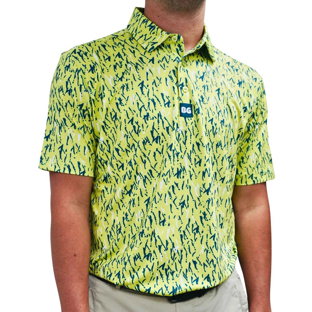 Bubba Golf Wild Card Performance Polo