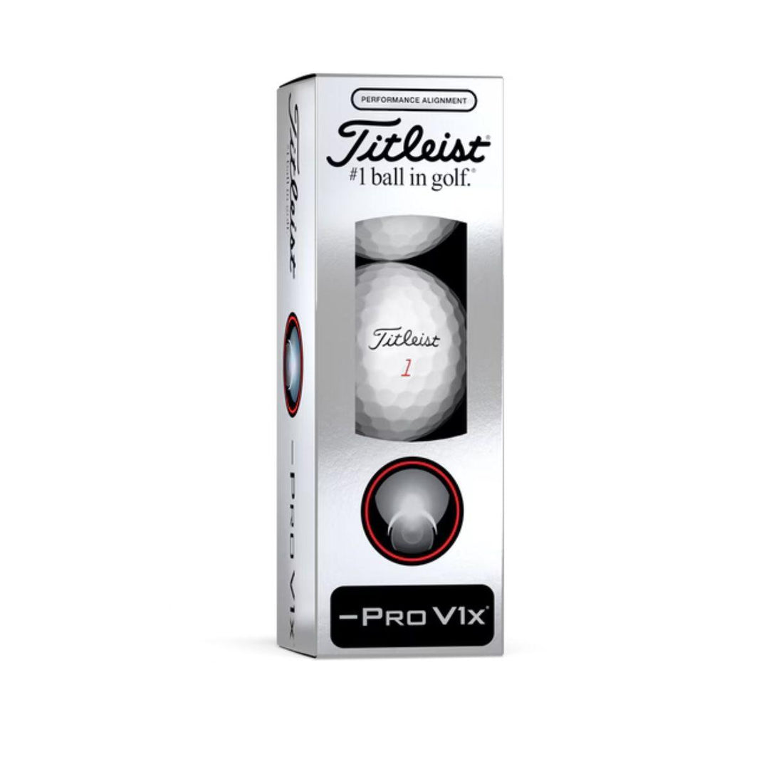 Titleist Pro V1x Left Dash AIM Performance