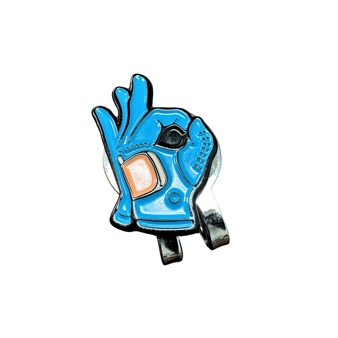 "Gotcha" OK Ball Marker w/ Magnetic Hat Clip