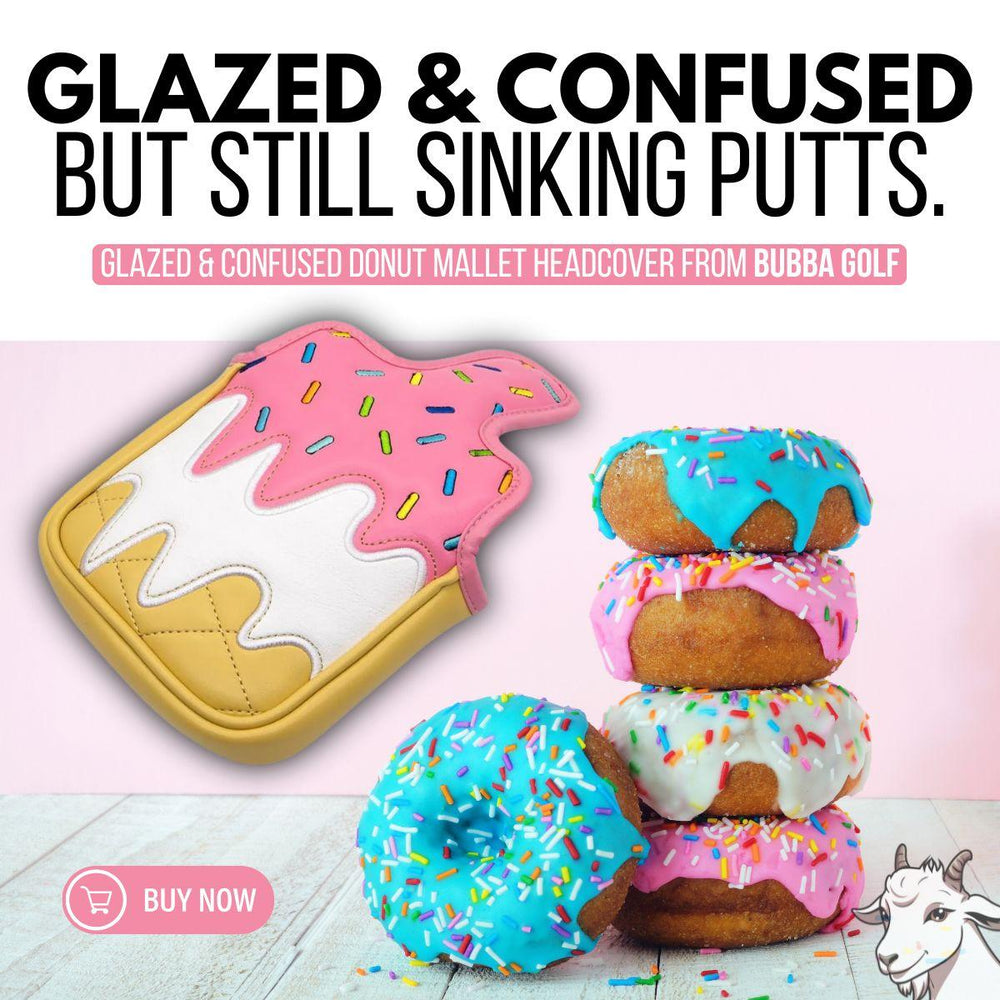 Glazed & Confused Donut Mallet Putter Headcover