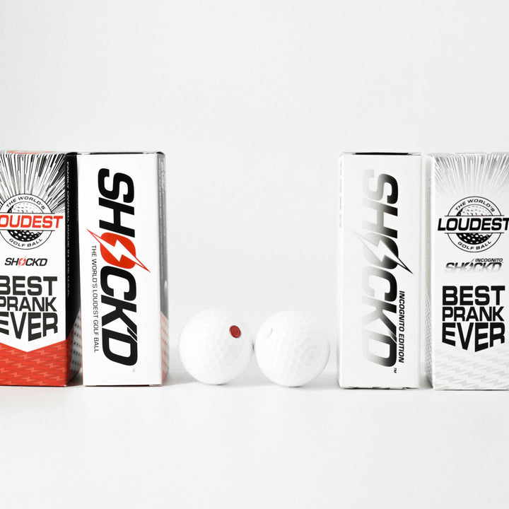 MEGA PACK (4 Red + 4 White) - SHOCK'D Golf Balls