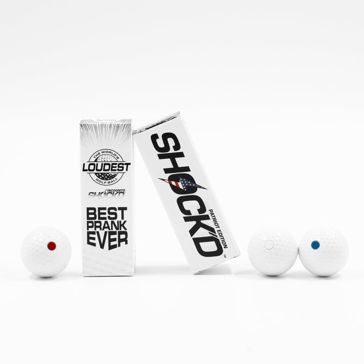 SHOCK'D Golf Balls - Patriot Edition