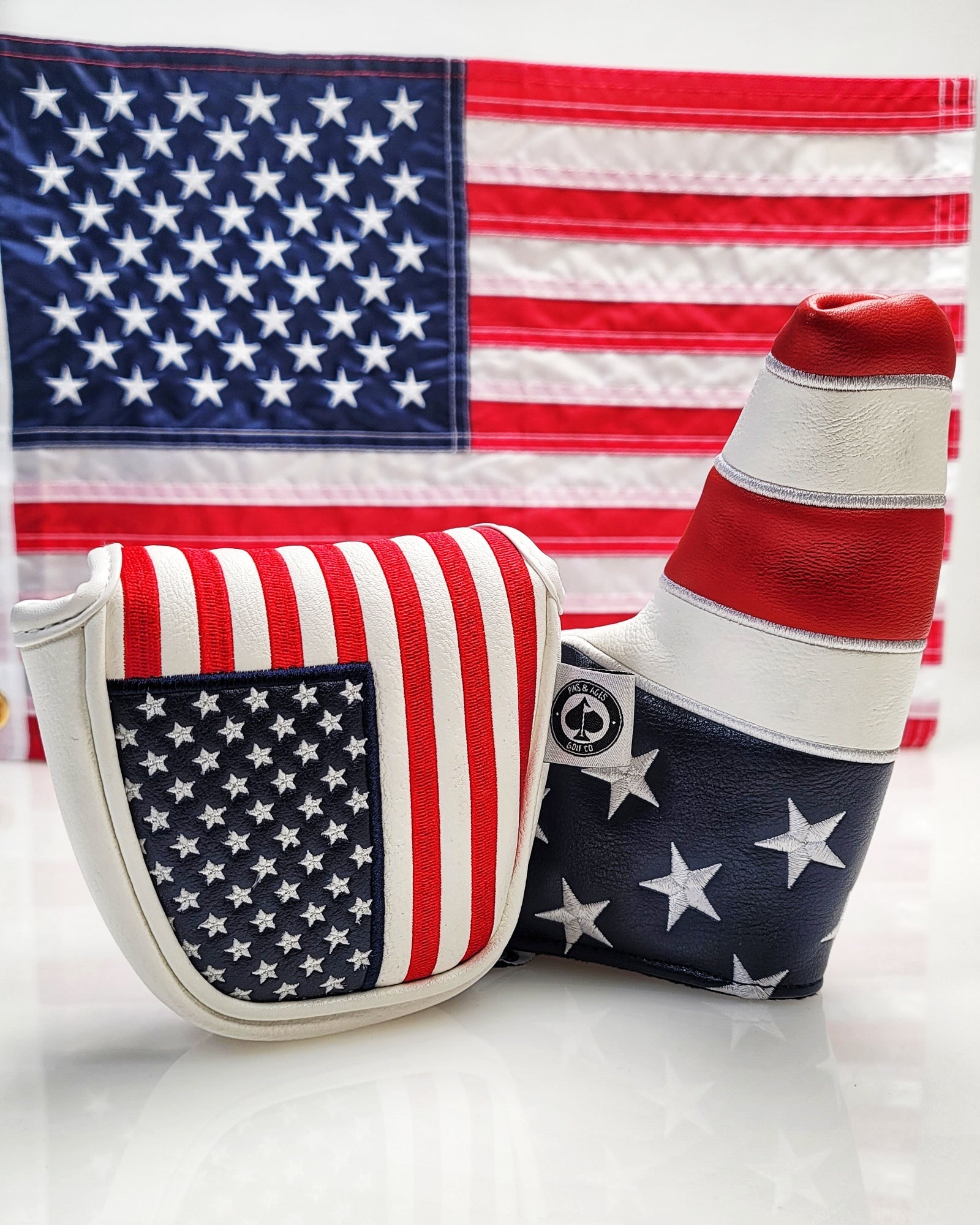 Pins and Aces Tribute Mallet Putter Cover