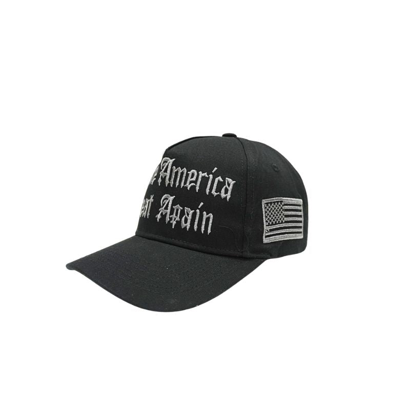 Make America Great Again Script - Black/Silver