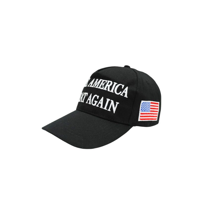 MAGA 45-47 w/ Flag - Black