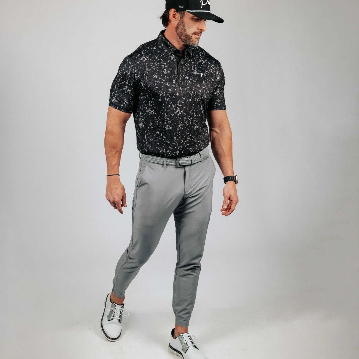 Black Camo Classic Polo