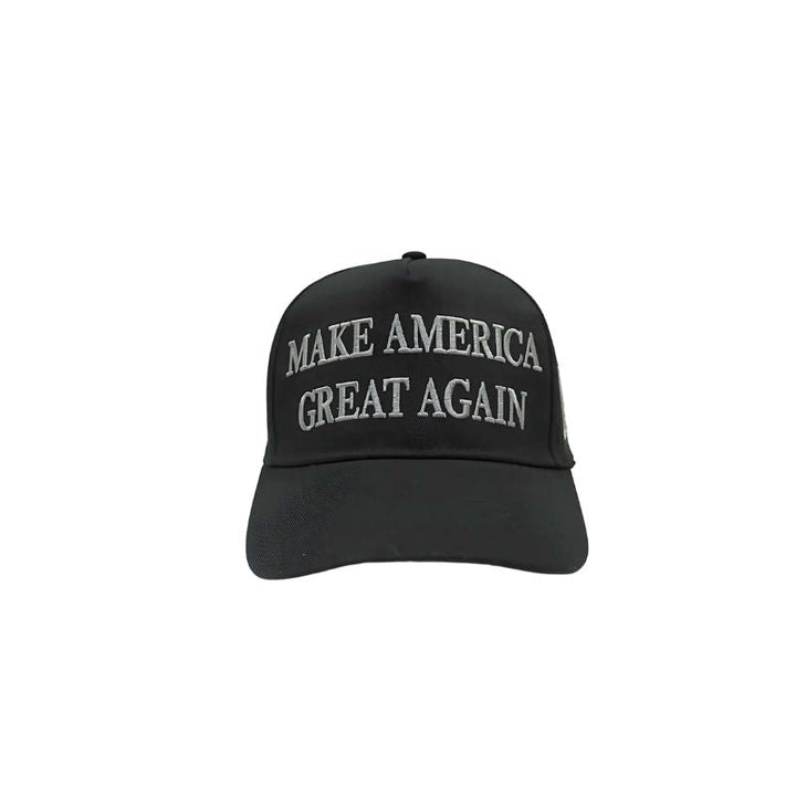 Make America Great Again Never Surrender - Black/Silver