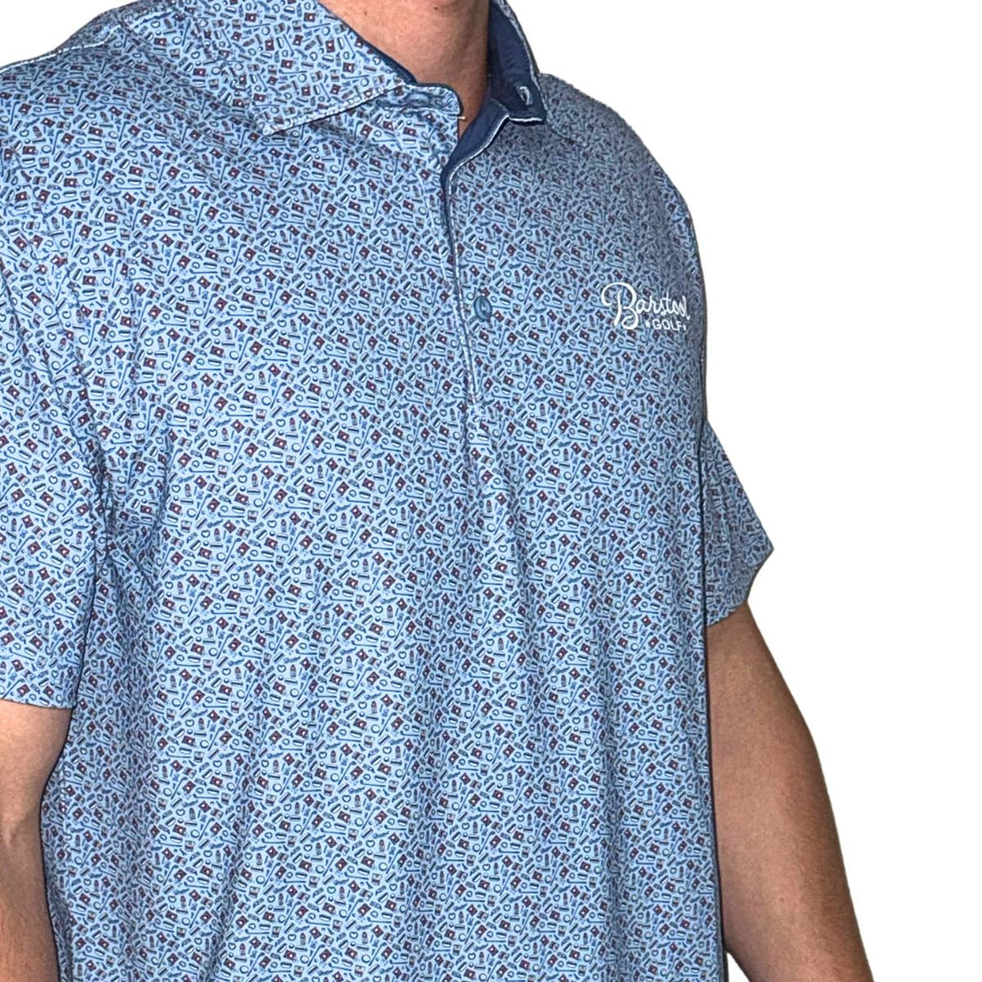 Buckets Printed Polo