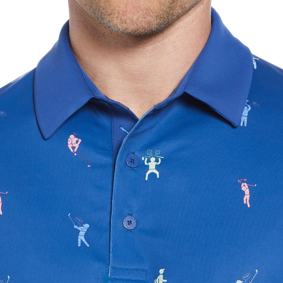 Time Lapse Print Polo