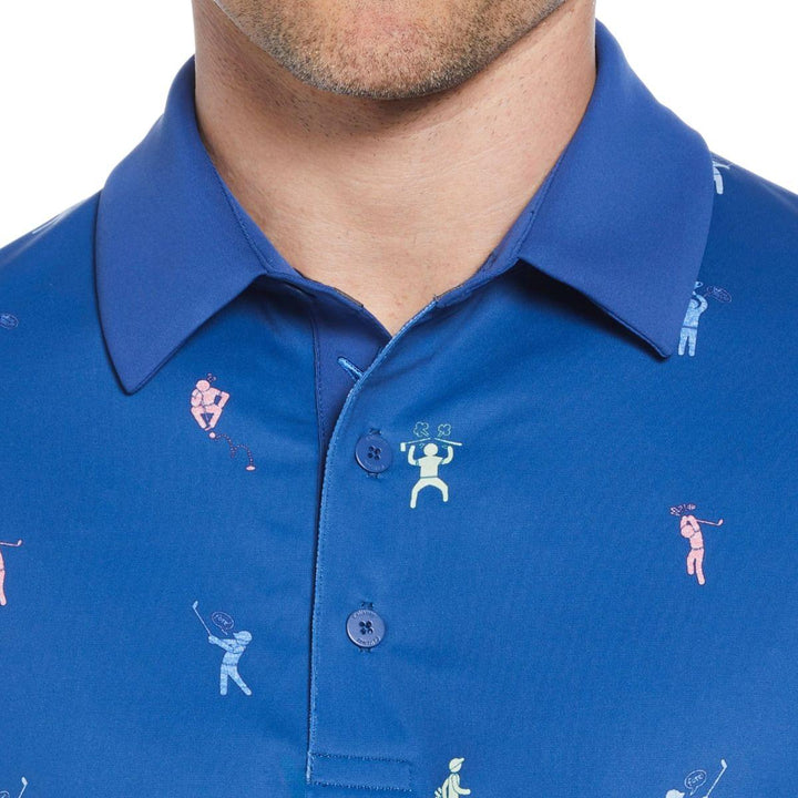 Time Lapse Print Polo