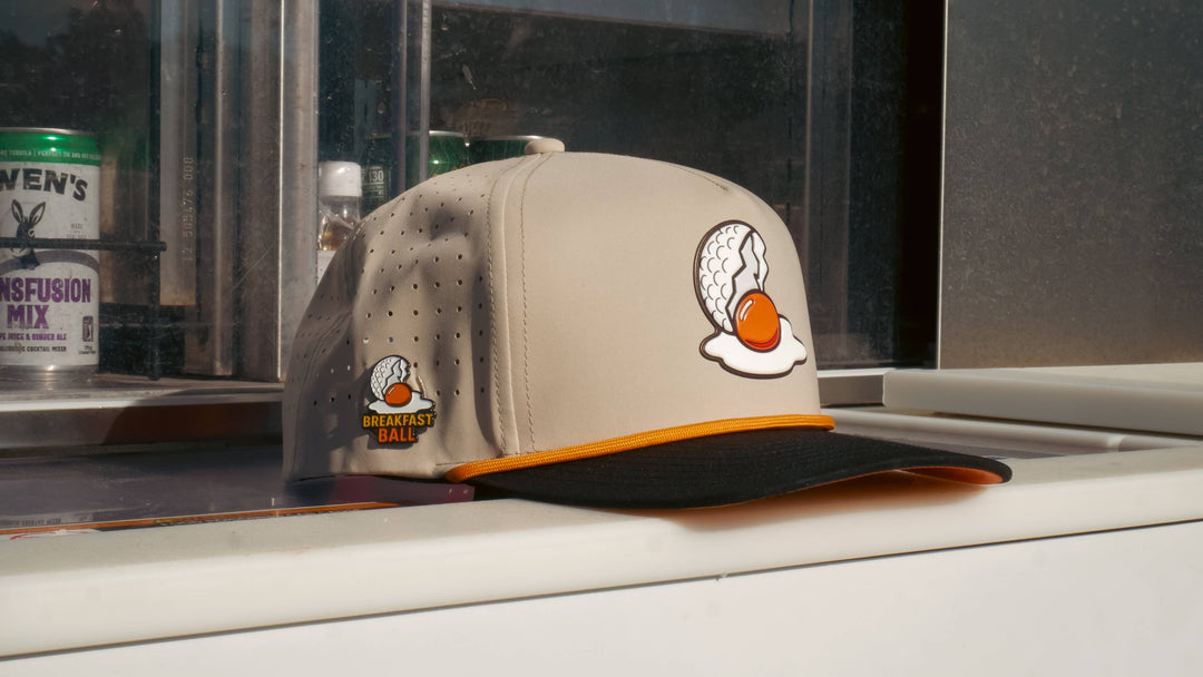 Breakfast Ball Golf Snapback Hat