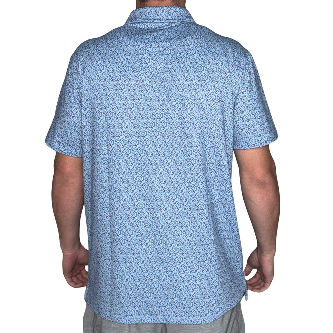 Hack N Sack Printed Polo
