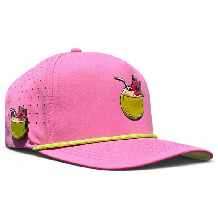 Coconut Cocktail Golf Snapback Hat