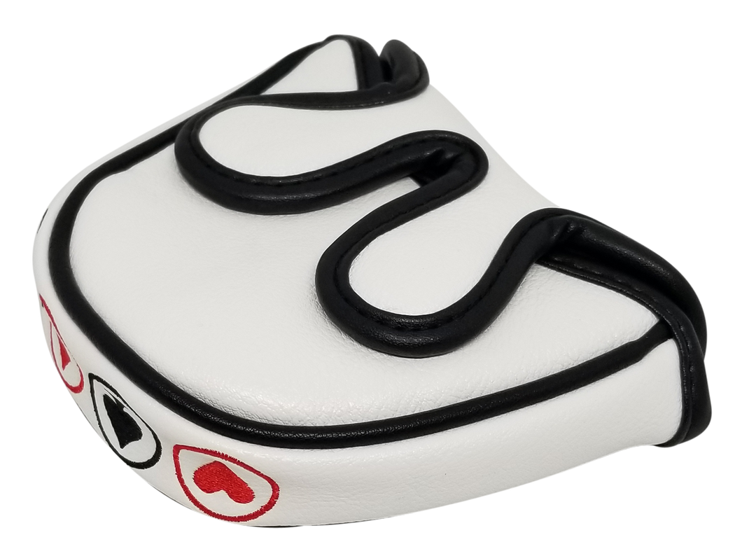 Ace of Clubs Embroidered Putter Cover - Mallet by ReadyGOLF