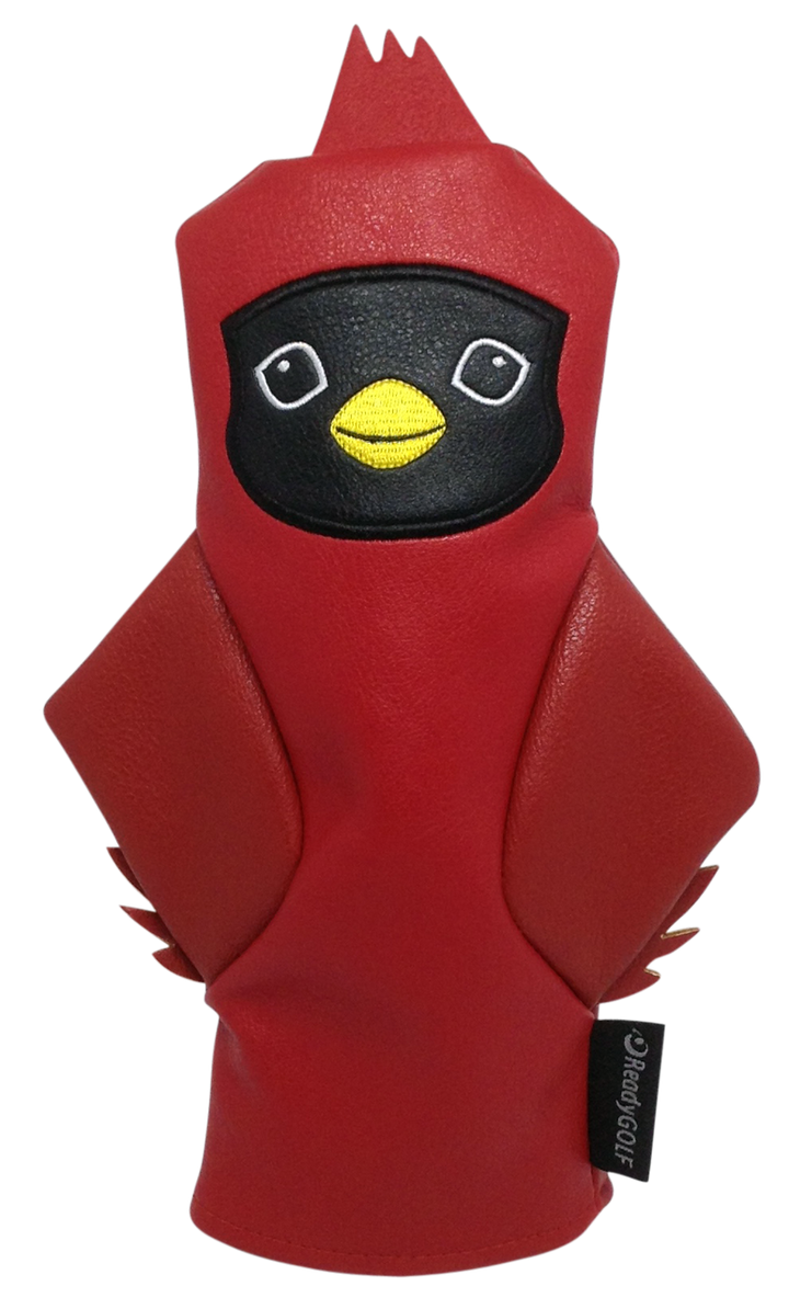 Cardinal Embroidered Hybrid Headcover by ReadyGOLF