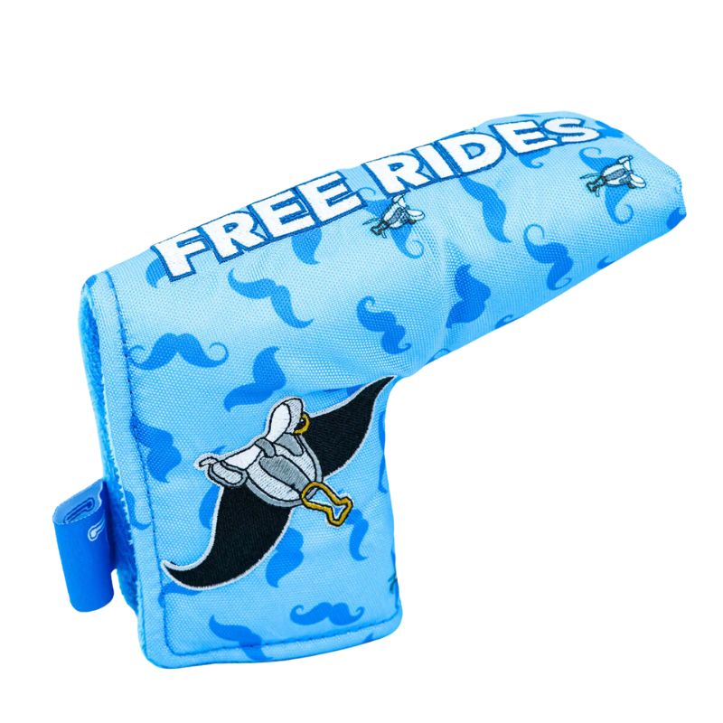 Mustache Ride Blade Putter Headcover