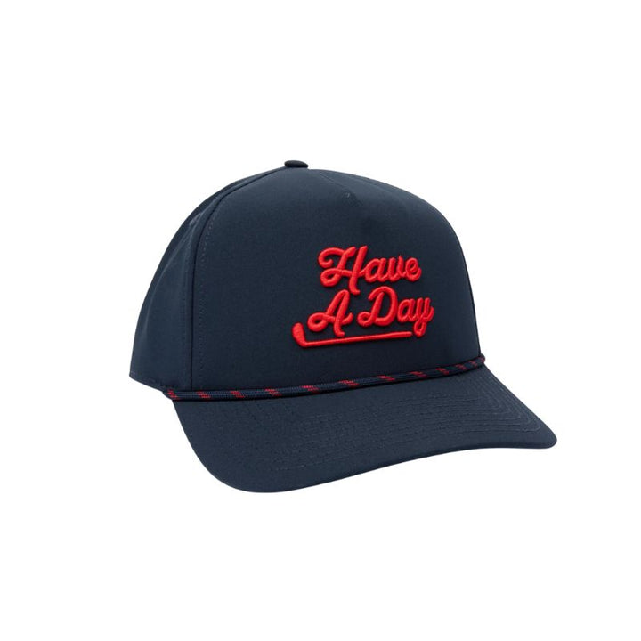 Have a Day Navy & Red Limited Edition Rope Hat