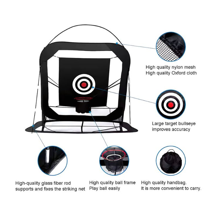 Portable Golf Hitting Net 7 X 7ft