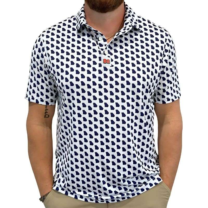 State Pride Performance Polo - Navy