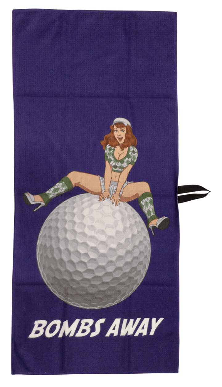 Bombs Away! Waffle Golf Towel by ReadyGOLF