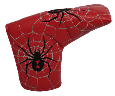 Black Widow Spider Embroidered Blade Putter Cover by ReadyGOLF