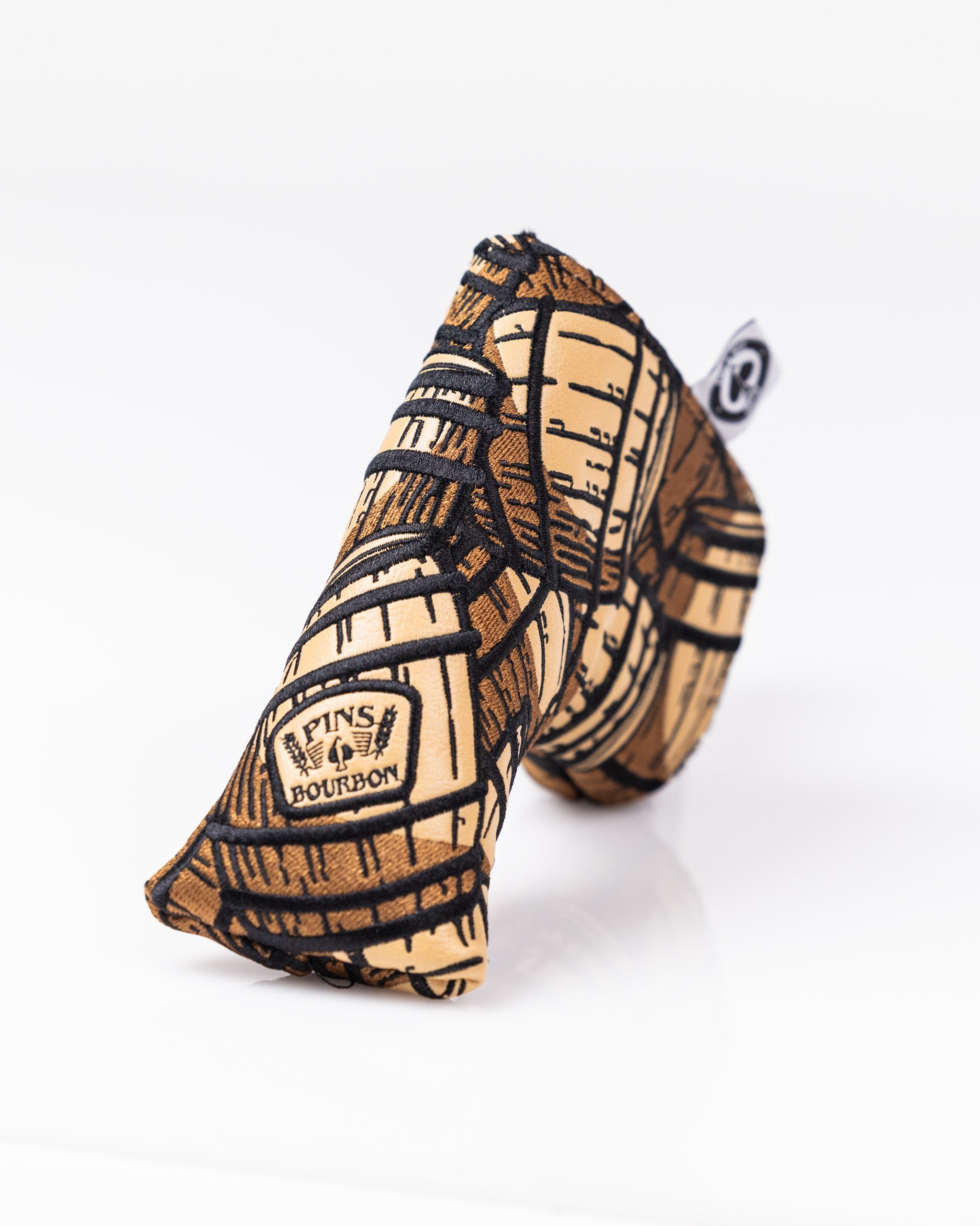 Pins and Aces Bourbon Barrel Blade Putter Cover