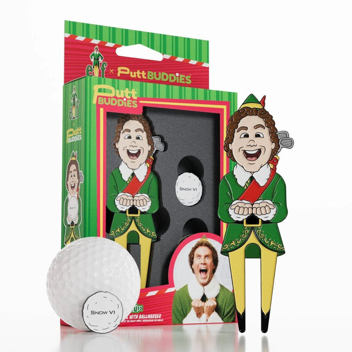 Buddy the Elf divot tool w/ SnowV1 Ball Marker