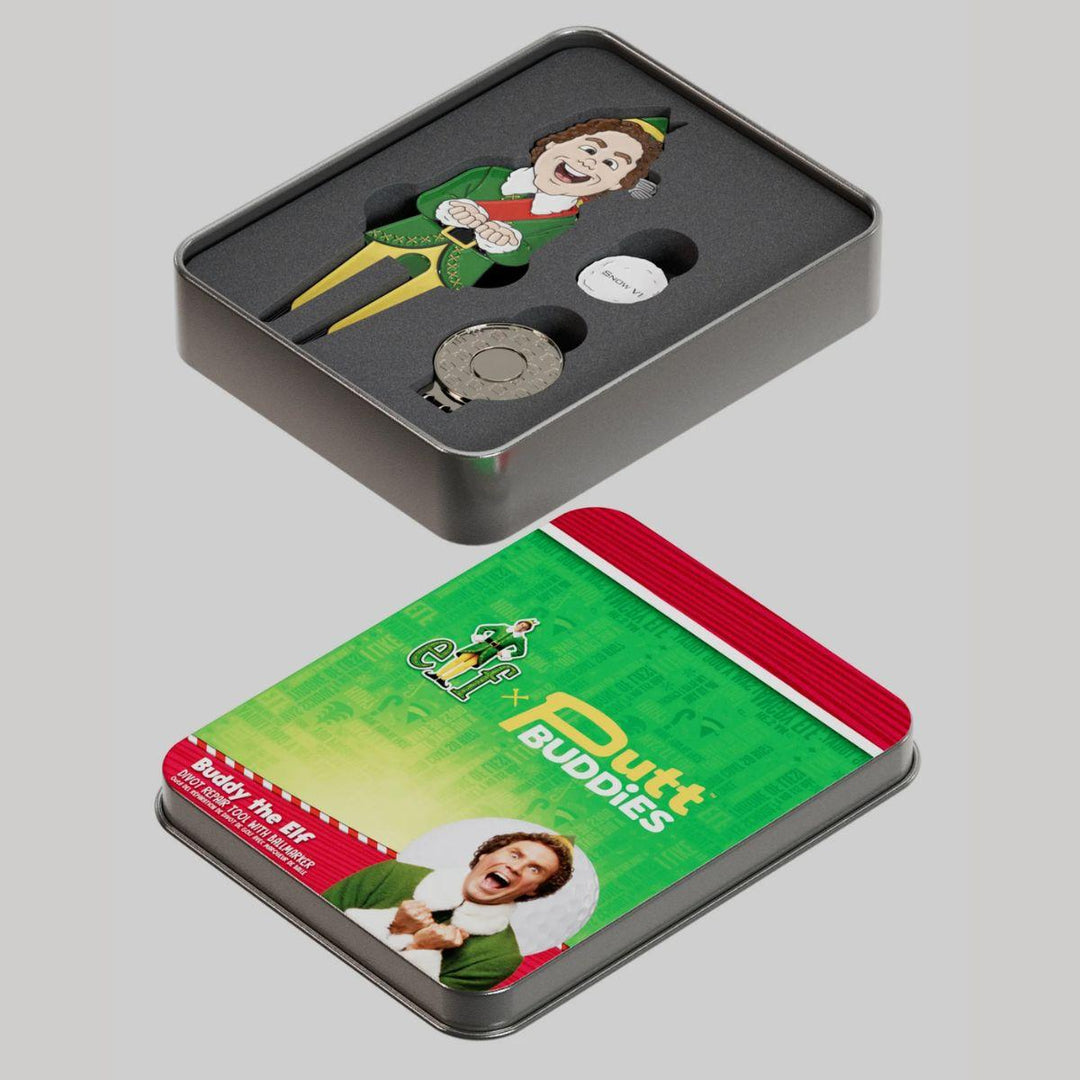 Buddy the Elf divot tool w/ SnowV1 Ball Marker