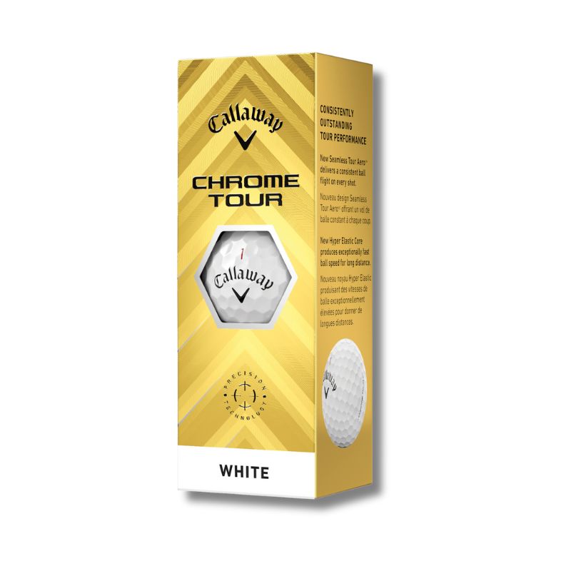 Chrome Tour White – Bubba Golf