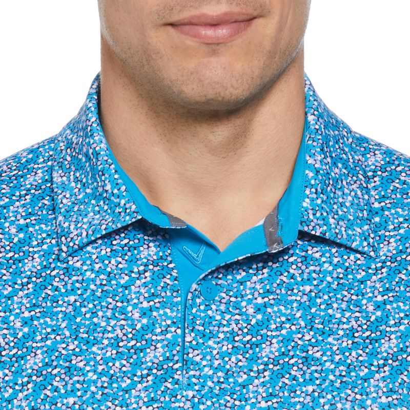 Hexagon Confetti Polo