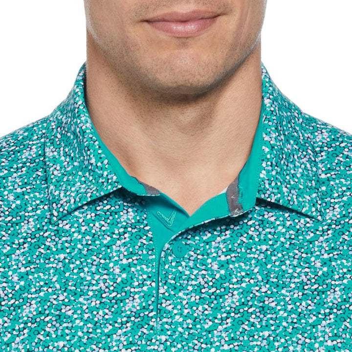 Hexagon Confetti Polo