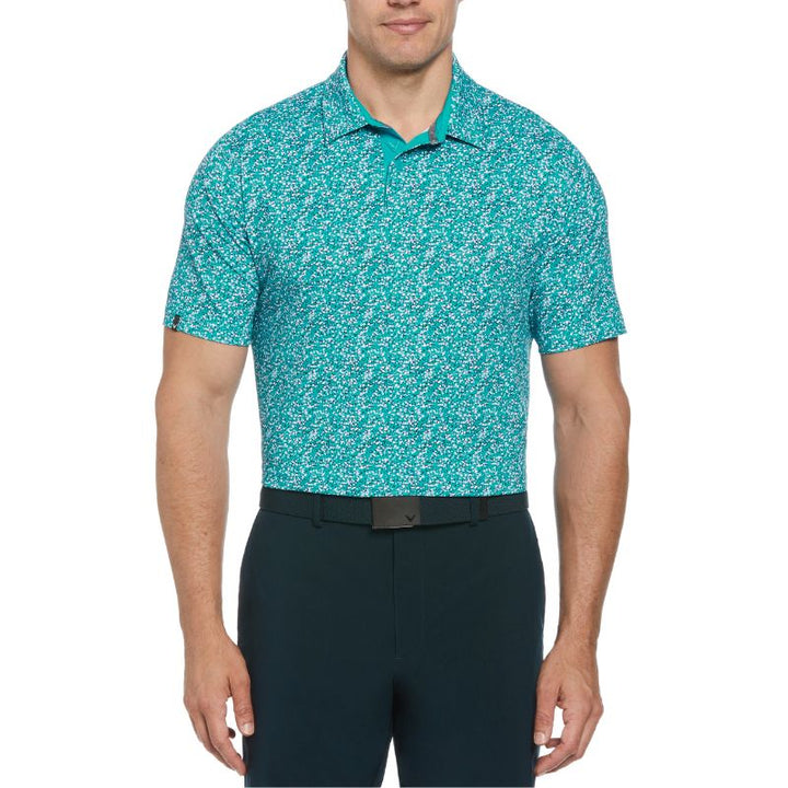 Hexagon Confetti Polo