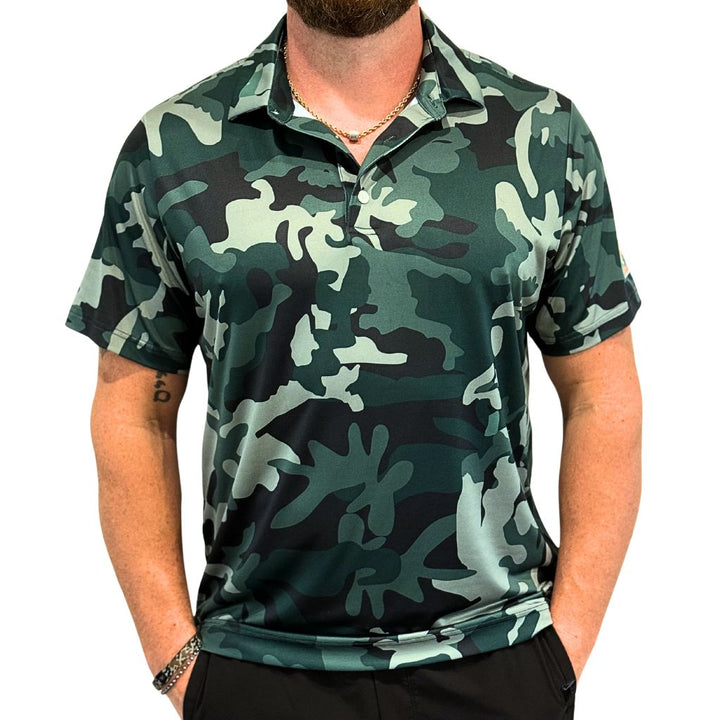 Camo Performance Polo