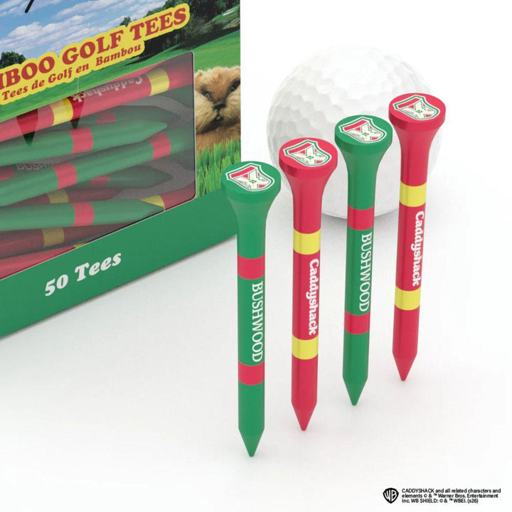 Caddyshack - Bushwood Country Club Golf Tees - Pack of 50 - 2.75"