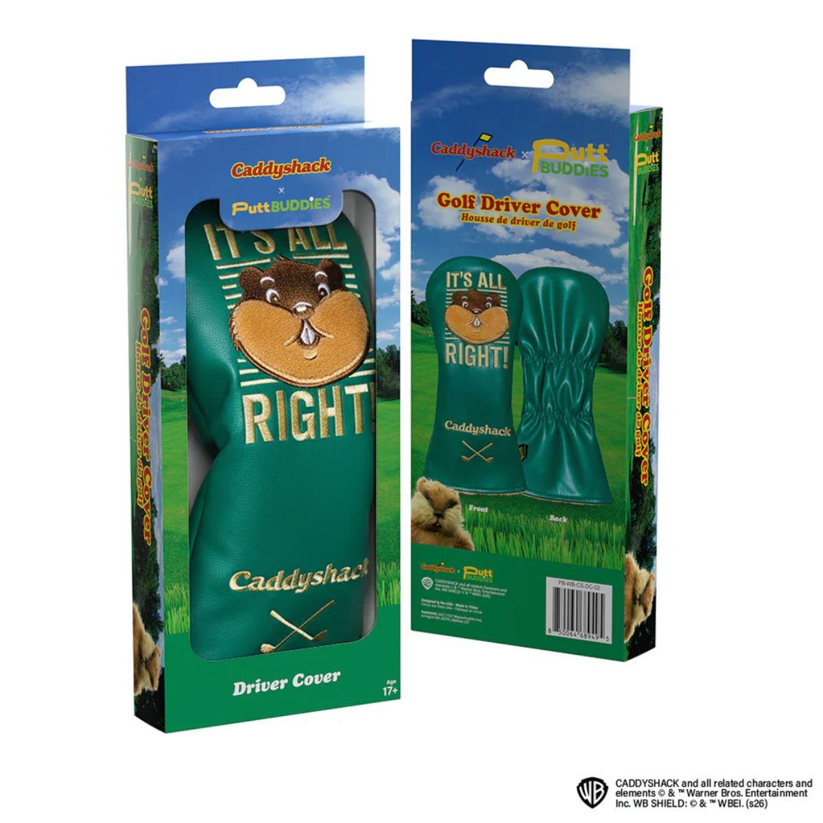 Caddyshack - 'It's All Right' Gopher Driver Cover – Bubba Golf
