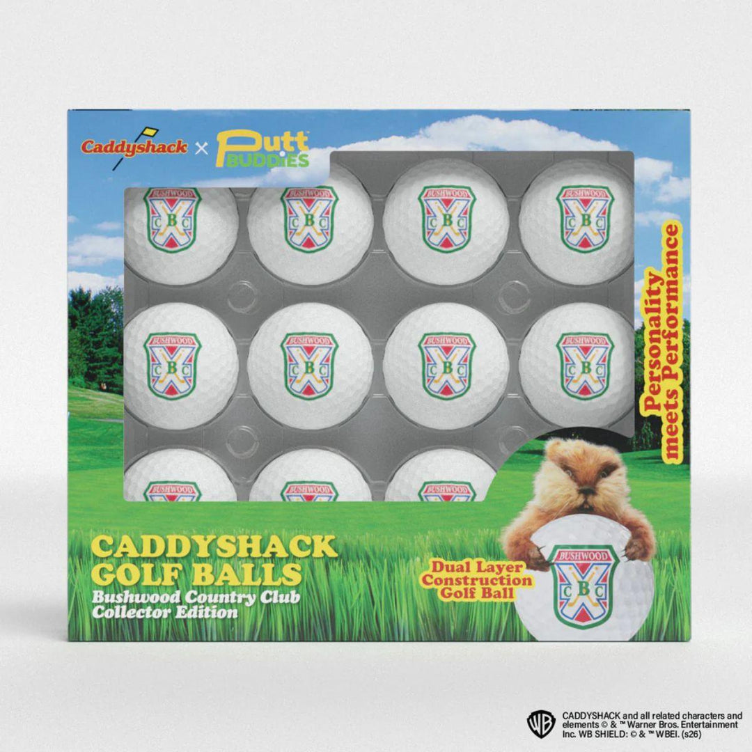 Caddyshack Bushwood Country Club Golf Balls - 12 Pack
