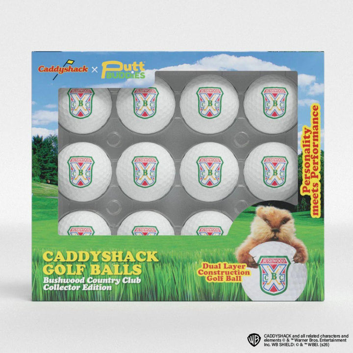 Caddyshack Bushwood Country Club Golf Balls - 12 Pack