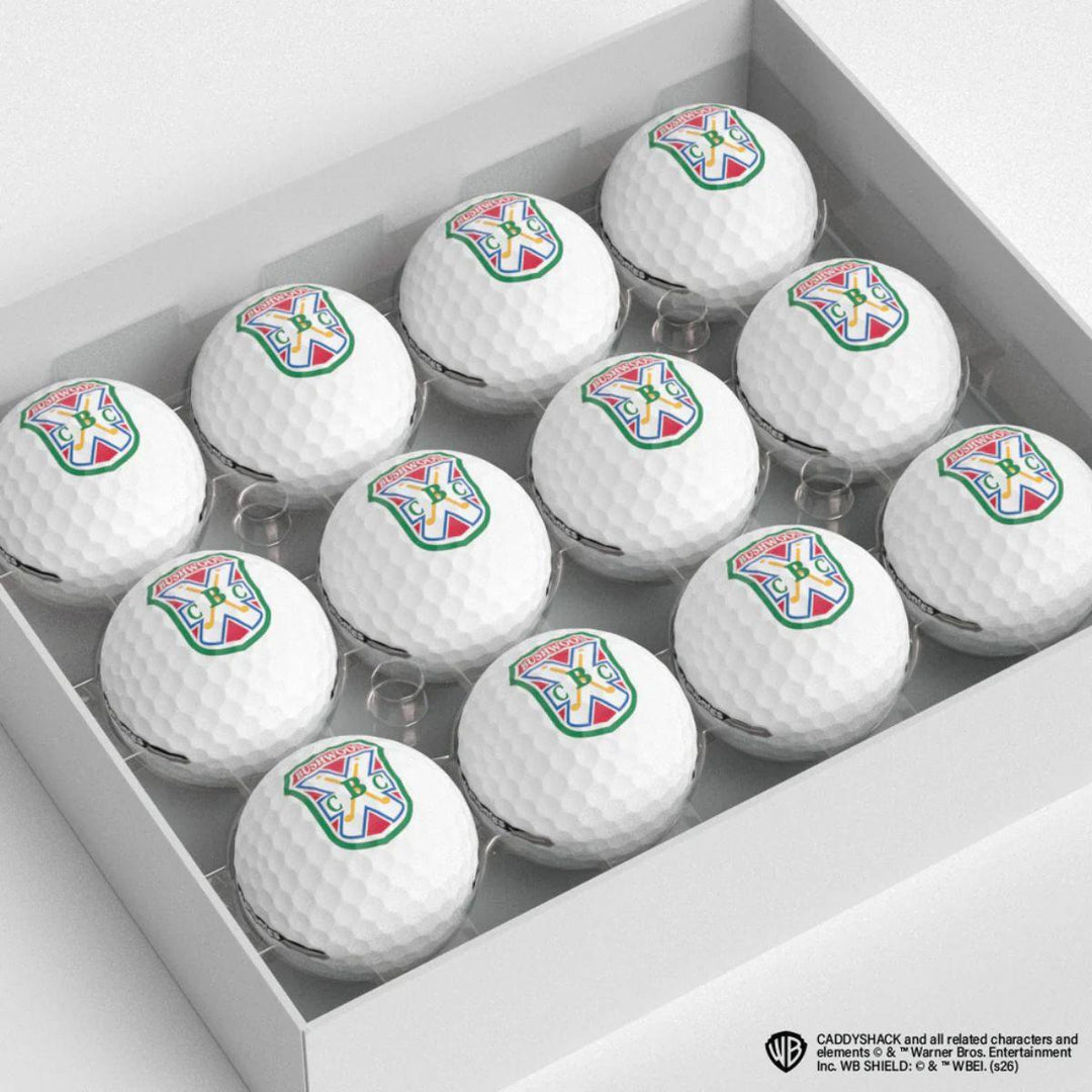 Caddyshack Bushwood Country Club Golf Balls - 12 Pack