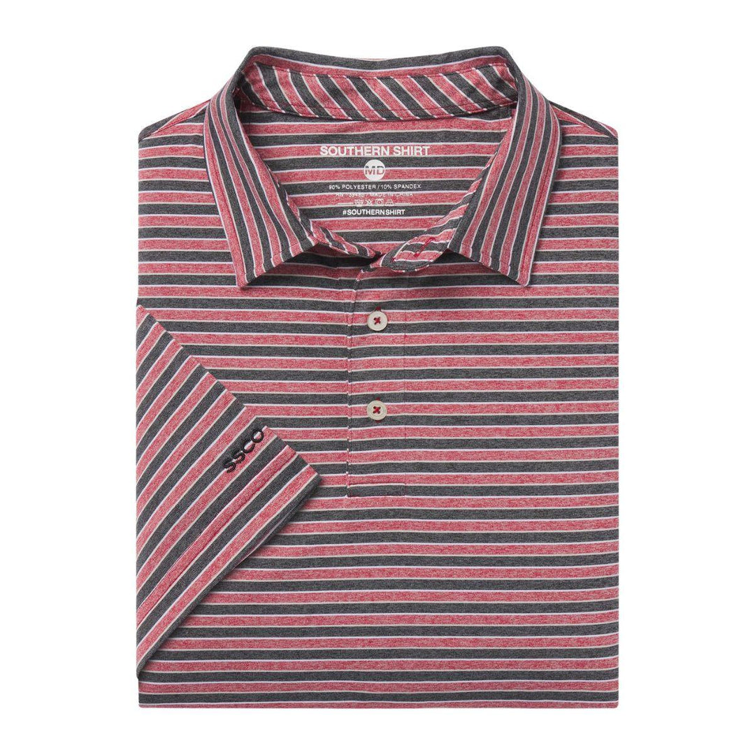 Cahaba Heather Stripe Polo