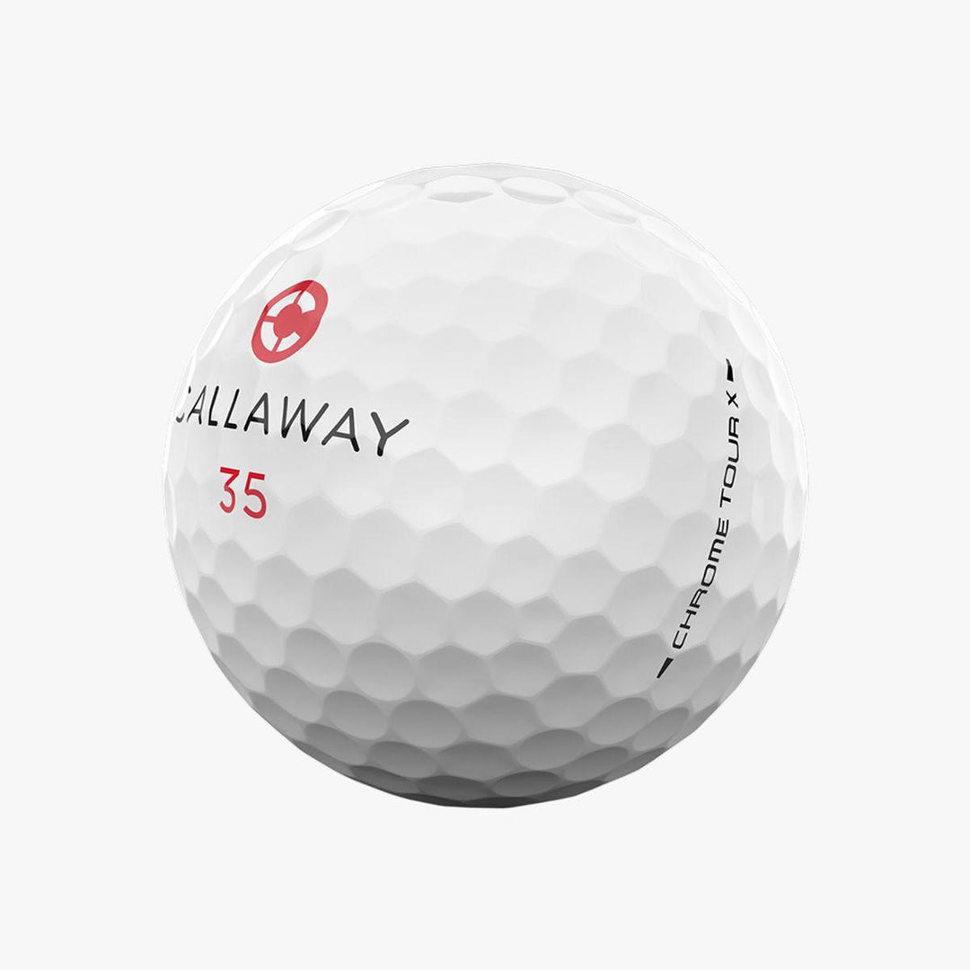 Chrome Tour X Retro Golf Balls